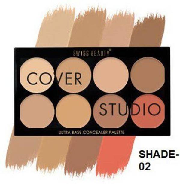 SWISS BEAUTY Cover Studio Ultra Base Concealer Palette - 002 Concealer