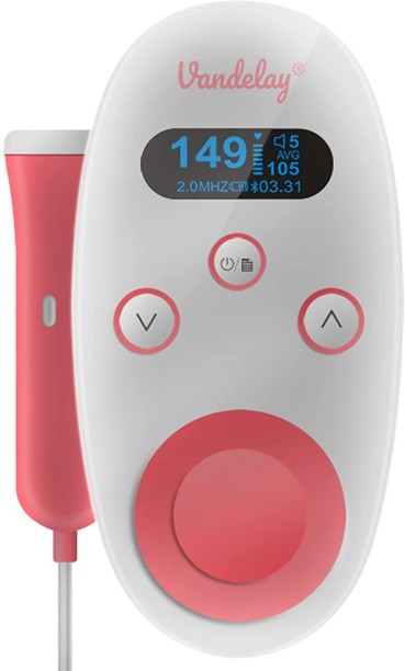Doppler Fetal Monitor,Baby Heartbeat MonitorPregnancy Listen to Your Baby’s Heartbeat at Home 