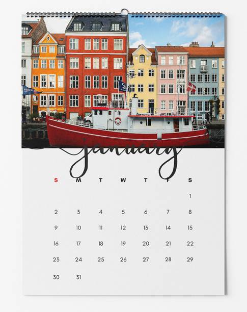 Lovestreet17 Wonderful Places 2022 Wall Calendar, 2022 Wall Calendar, Travel Calendar 2022, October 2021 Start, New Year Gifts, Calendar 2022, 2022 Wall Hanging Calendar 2022 Wall Calendar Price In India - Buy