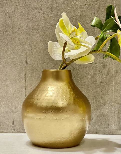 Urban Born Metal Flower vase for Home Decor and Living Room Vintage Decor Antique Decor for Home décor Iron Vase