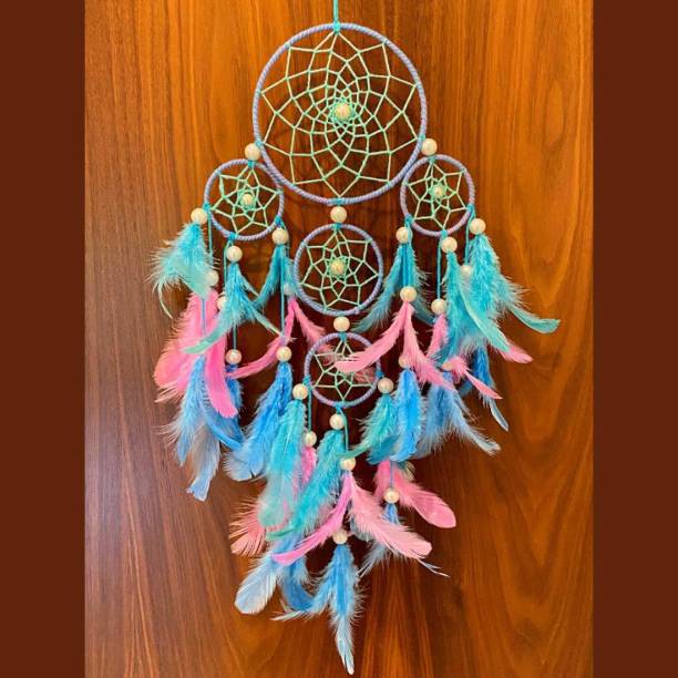 new lucky NLDC 48 Feather Dream Catcher