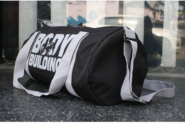 Afya Fitness Gym Bag/ Duffel Bag/ Travel Bag/ Sports Bag/ Travel kit(Black)