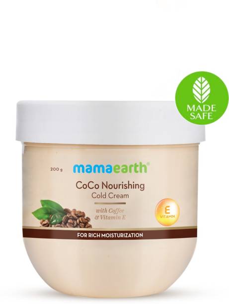 MamaEarth CoCo Nourishing Cold Cream For Dry Skin With Coffee and Vitamin E For Rich Moisturization