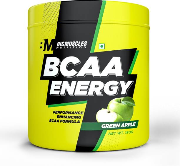BIGMUSCLES NUTRITION BCAA Energy | Advanced Intra Workout with Micronized Vegan BCAA & Taurine BCAA