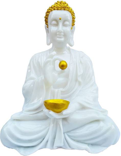 krishnagallery1 Goli Gautam Buddh Statue Feng Shui , Love Couple , Decorative Showpiece  -  30 cm