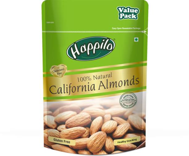 Happilo 100% Natural Premium Californian Value Pack Almonds