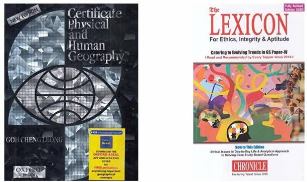 Certificate Physical And Human Geography; Indian Edition + Lexicon For Ethics, Integrity & Aptitude For IAS General Studies - 6th Paper Edition 2020 (Set Of 2 Books)