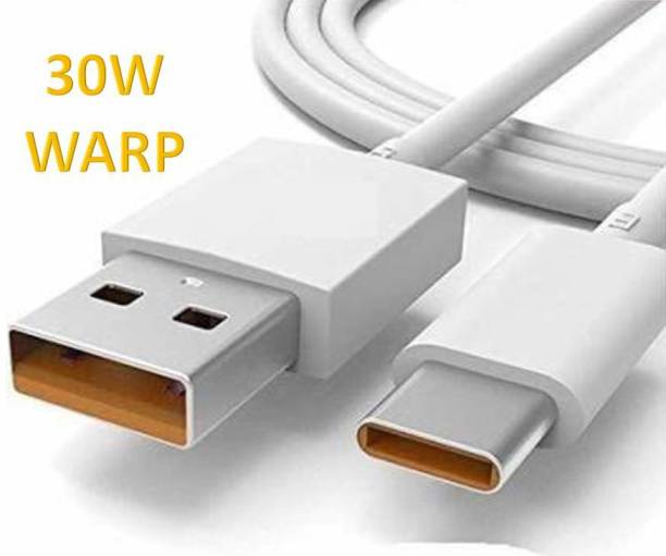 SUPERWARP USB Type C Cable 6.5 A 1 m 30W WARP Charge Ca...