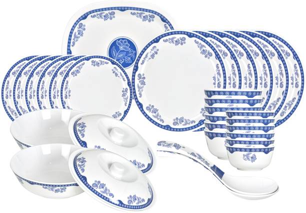 cello Pack of 31 Melamin Artista Blooo Craft 31 Pcs Dinner Set Price in India - Buy cello Pack of 31 Melamin Artista Blooo Craft 31 Pcs Dinner Set...