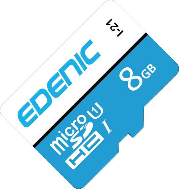 EDENIC Edenic 8GB MMC Card 8 GB MicroSD Card Class 10 42 MB/s Memory Card