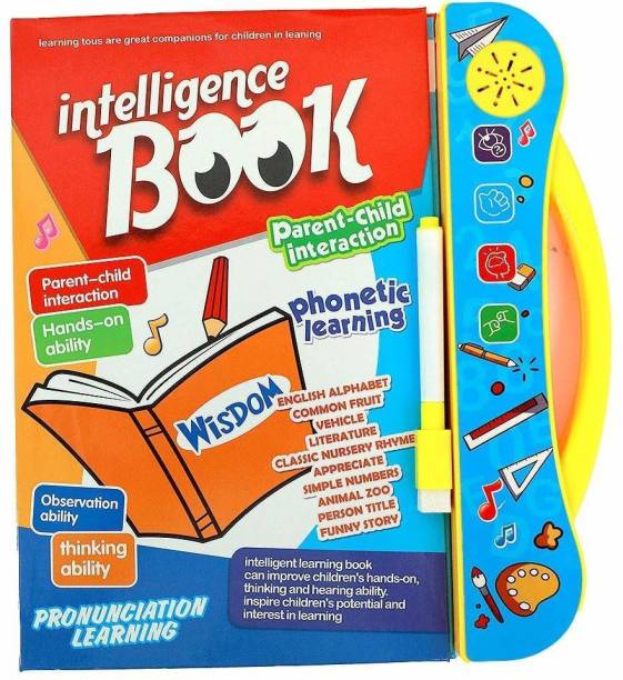Little Laugh Kids Book English Letters & Words Learning Sound Book, Fun Educational Toys.