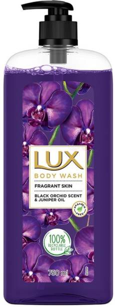 LUX Body Wash, XL Pump, Fragrant Skin Black Orchid Scent & Juniper Oil