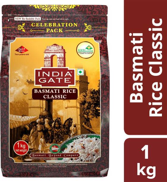 INDIA GATE Classic celebration pack 1 kg Basmati Rice