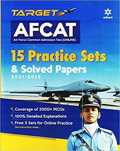 AFCAT 15 Practice Sets and Solved Papers 2022