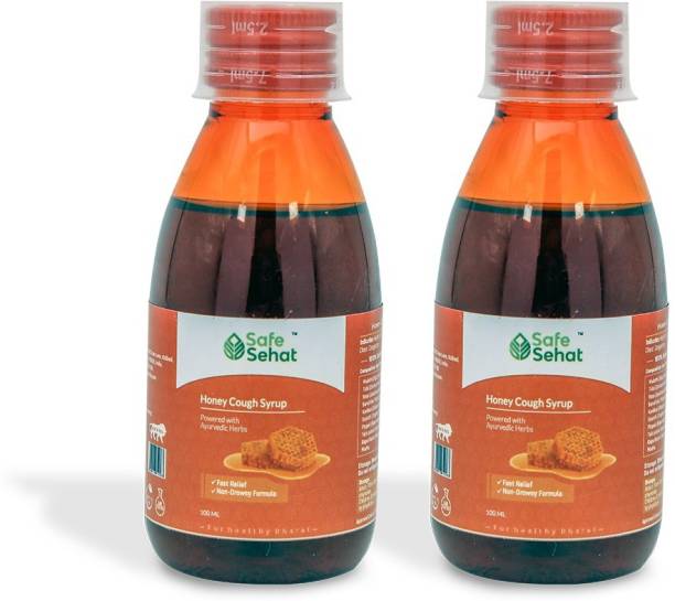 SafeSehat Honey Cough Syrup Formula (Pack of 2)