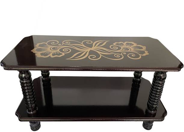 PEDPIX Teapoy|Tea Table|Wooden Table Engineered Wood Coffee Table