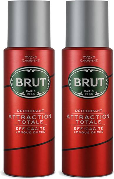 BRUT Attraction Totale Deodorant Spray for Men Deodorant Spray  -  For Men