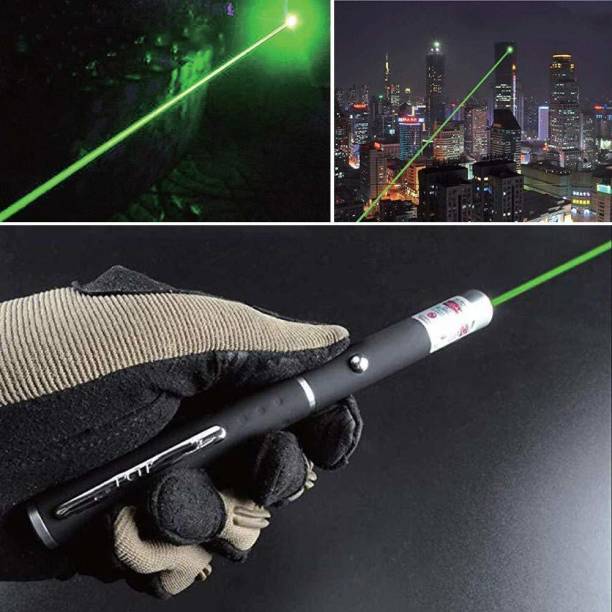 manish Laser Light Teaching Pen, Green Laser Pointer, High Power Flashlight