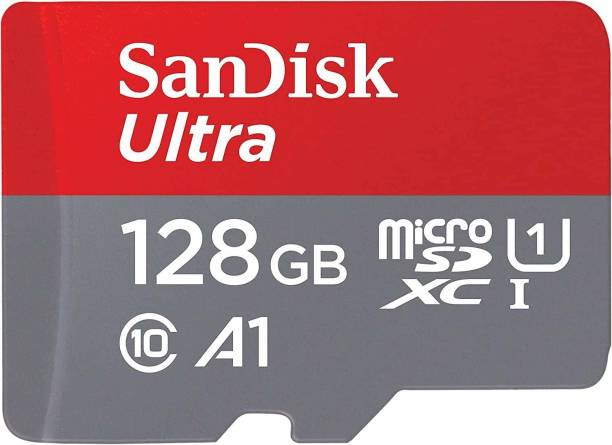 SanDisk A1 128 GB MicroSD Card Class 10 120 MB/s  Memory Card