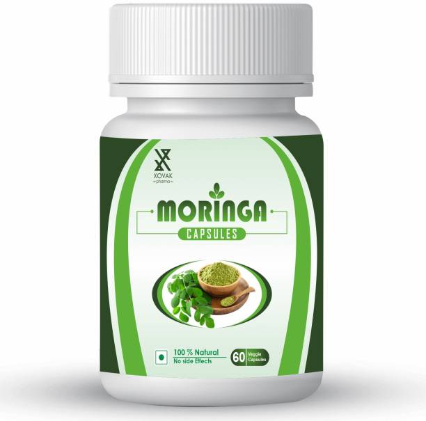 xovak pharma Herbal Moringa Leaf Extract | Moringa Powder Capsules