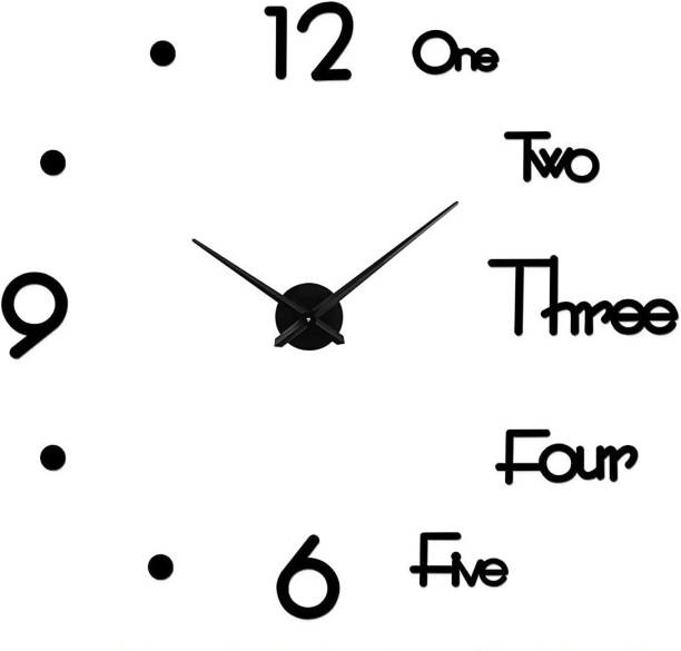 FASTQT Analog 60 cm X 60 cm Wall Clock