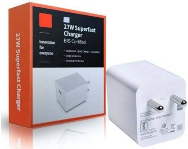stnbull Fast Type-C Charger for Xiaomi Mi CC10 / CC 10 Charger Original Adapter Like Wall Charger | Mobile Charger | Fast Charger 5 W 3 A Mobile Charger with Detachable Cable