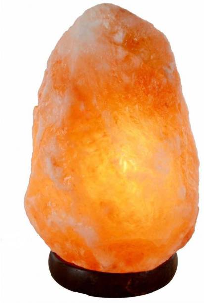 GLOBAL AROMA Natural Himalayan Rock Salt Lamp for Positive Energy, Vastu(1-2)kg Table Lamp