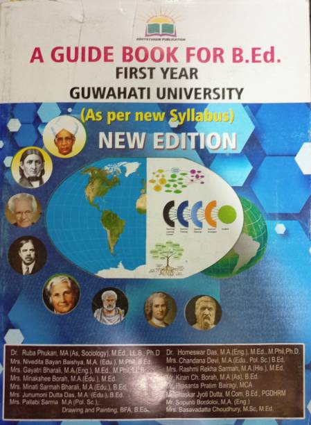 A Guide Book For B.ed 1st Year Guwahati University As Per New Syllabus