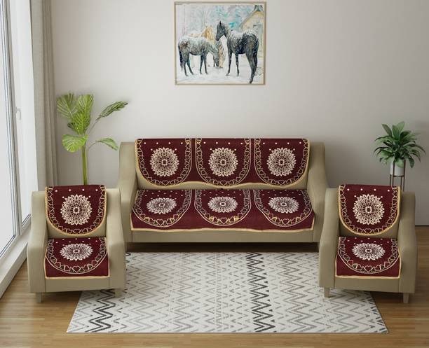 Multitex Cotton Floral Sofa Cover