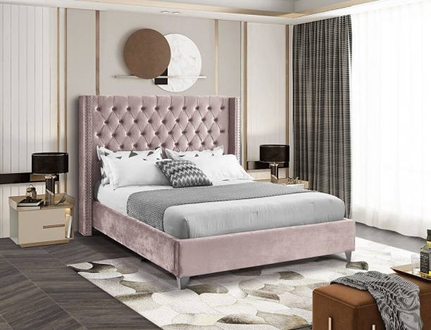 Interio canape Solid Wood Queen Bed