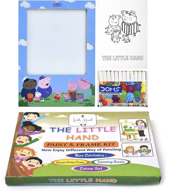 The Little Hand Peppa Pig Paint And Frame kit
