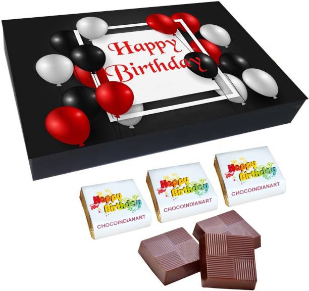 CHOCOINDIANART New idea happy birthday, 12 Delicious Chocolate Gift Box, Truffles
