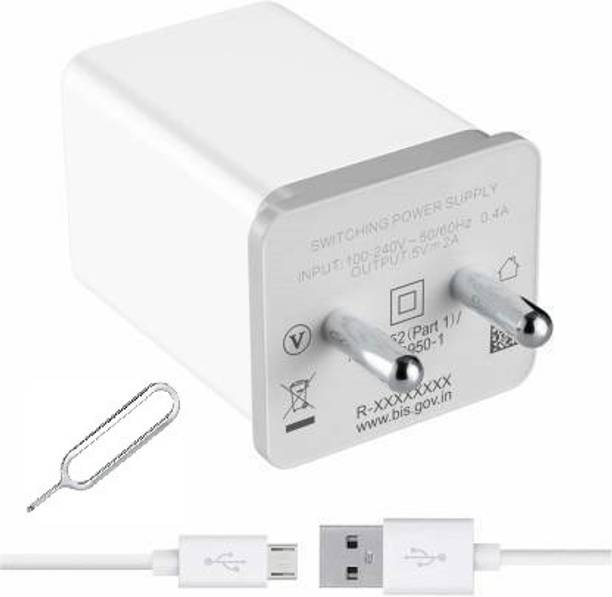 Prifakt Wall Charger Accessory Combo for Realme 3i, Realme 3 Pro, Realme C2, Vivo V15 Pro, Oppo A5s, Realme 3, Oppo F11 Pro,And Realme all smart phones.