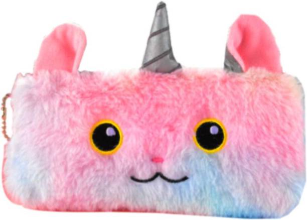 AFFENDS fanny pack Unicorn Pencil Pouch Unicorn Coin Purse Unicorn Coin Purse Unicorn Horns Rainbow Fur Pencil Pouch Case for KidsSoft Plush Fabric Pencil Storage Case Pouch- Kids School Supply Organizer Students Stationery Pouch for Girls, Assorted DesignIt can hold your daily essentials such as cellphone, keys, coins, cash, snacks, pen, pencil, eraser, ruler, etc. Coin Purse