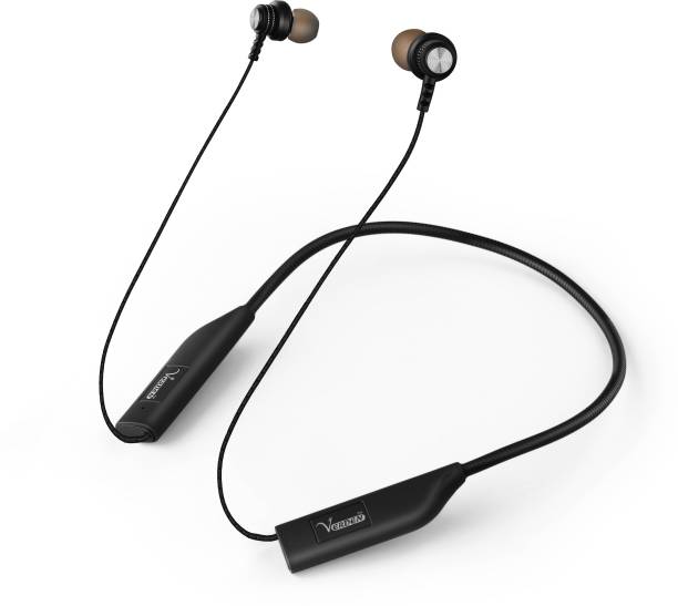 verden VD51 in-Ear Bluetooth Neckband Earphone with Mic (Black) Bluetooth Headset