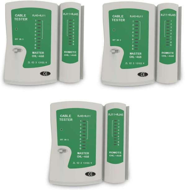Etake (Pack of 3) RJ45 and RJ11 Network Lan Cable Tester Network Interface Card