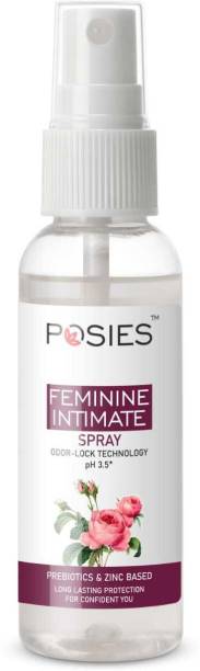 POSIES Intimate Wash for Women, Balanced pH Feminine Hygiene Wash Intimate Spray
