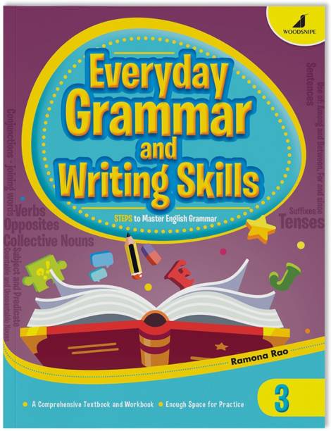 Woodsnipe English Grammar And Writing Skills For Primary Class 3, Ages 8 To 9 Years| Ample Exercises For Practice, Meaningful Illustrations, Continuous Assessments, Innovative Assignments With Answer Key