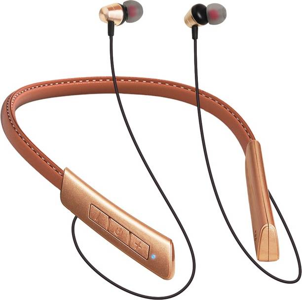 Top headset card cheap price 5stars Flipkart in India 19 Callmate CollarTune (35 hours Backup) Wireless Neckband | TF Card | IPX5 Bluetooth Headset