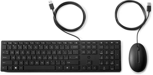 HP 320MK with Mouse Wired USB Multi-device Keyboard