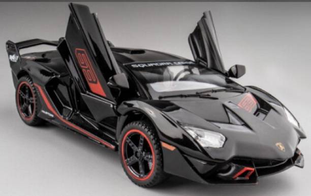 Dherik Tradworld 1/32 Lamborghini-Alston Alloy Sports Car Limited Edition Metal Car Model Children's Toy Car Toy Gift For Boy Pull back Toy car for Kids Best Gifts Vehicle Toys for Kids Sound and Light Pull Back Cars Toys & Truck Cars Boys
