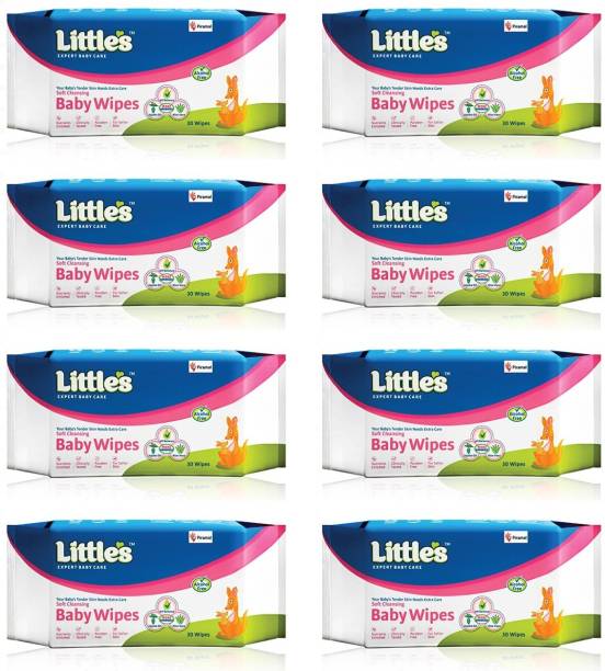 Little's Soft Cleansing Baby Wipes 30 wipes