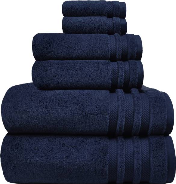 TRIDENT Cotton 625 GSM Bath Towel Set