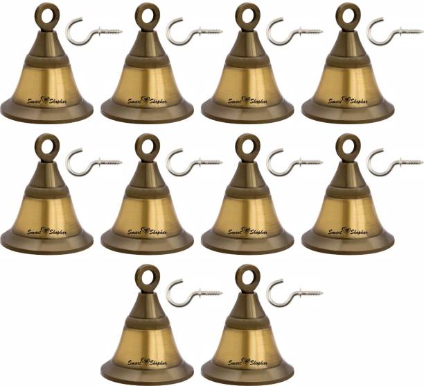 Smart Shophar SHD20BL-BELL-AN1.5-P10 Jingle 1.5 Inches Brass Decorative Bell