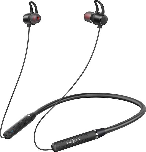 Top headset card cheap price 5stars Flipkart in India 41 Callmate BassBand (40 hours Backup) Wireless Neckband | TF Card | IPX5 Bluetooth Headset