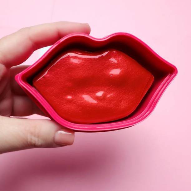 chansai Lip Mask Lip Film Cherry Collagen Lip Mask(RED)(20 Patch)