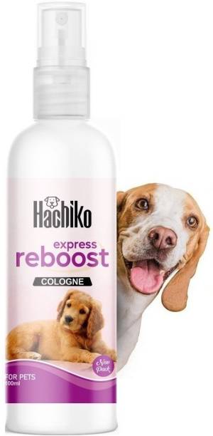 Hachiko Amazing QualityOdor Dog Reboost Perfume Dog Body Spray Deodorizer Freshener For All Dog Breeds Dog & Cat Dog, Cat, Rabbit, Hamster, Safe Deodorant (100 ml) Deodorizer