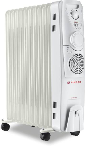 Singer 2400 Watts Oil Filled Fan Room Heater