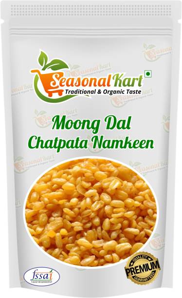 Seasonal Kart Salted Moong Dal Namkeen Homemade| Healthy Indian Snacks |Fried in Cold Pressed Groundnut Oil