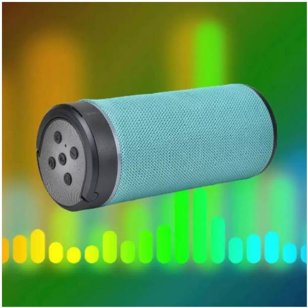 Megaloyalty KT-125 100% 3D Sound| Splash Proof Deep Baas Stereo Sound Quality | Mini Home Theatre|Led Colour Changing Lights with mobile holder| Wireless Speaker| Long Hour Battery Life 10 W Bluetooth Speaker